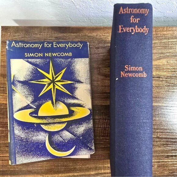 1902 Astronomy For Everybody By Simon Newcomb Hardcover Star Series Dust Cover - Picture 12 of 13